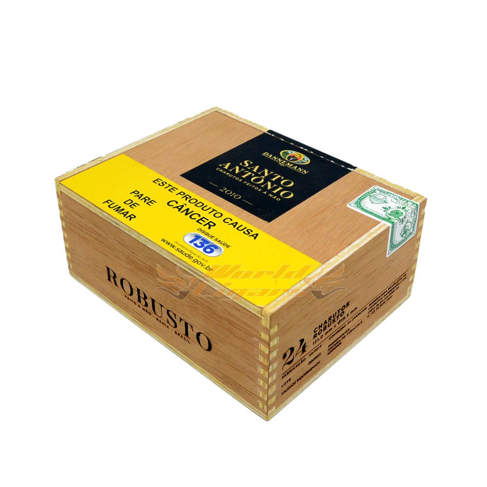 Dannemann Santo Antonio Robusto Cx C 24 World Cigars Tabacaria E