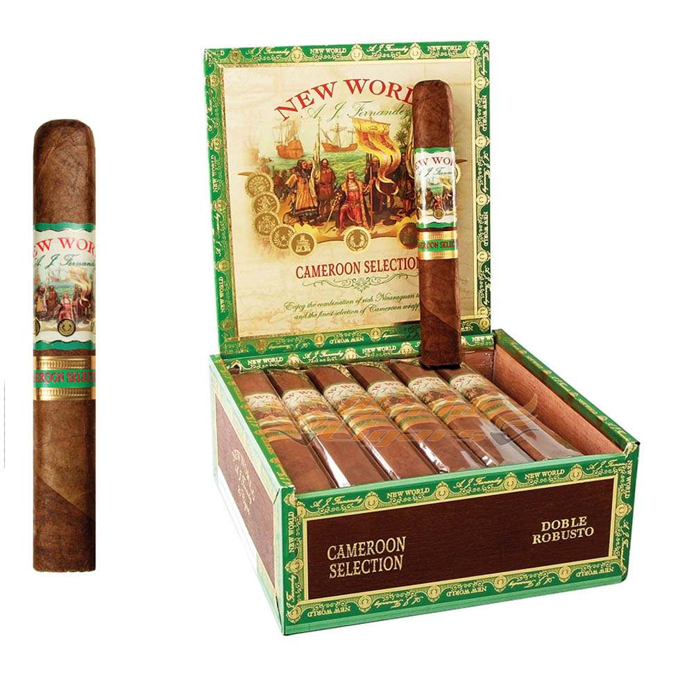 Charuto A J Fernandez New World Cameroon Double Robusto Cx C World